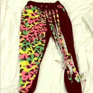 90s Style Unisex pants w/ removable tassels